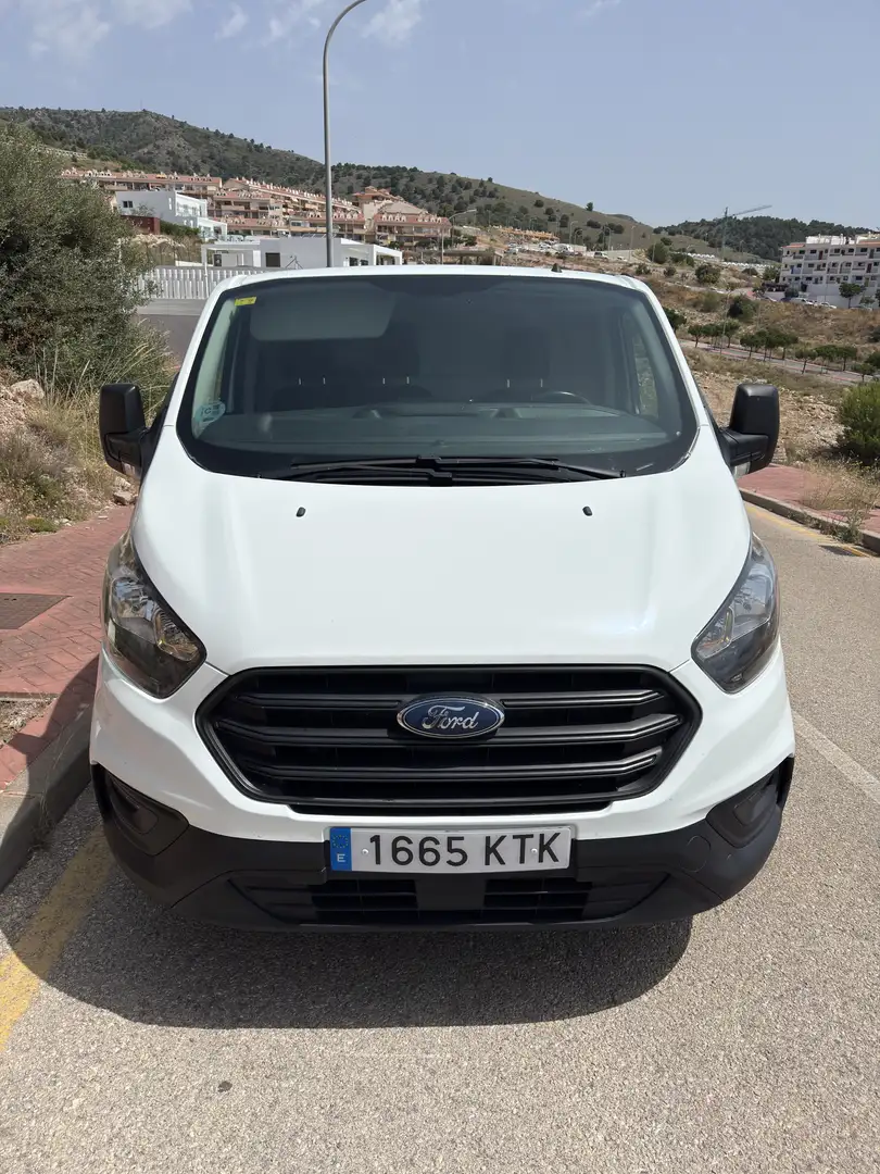 Ford Transit Custom Alarma, pantalla táctil gran tamaño. Blanco - 1