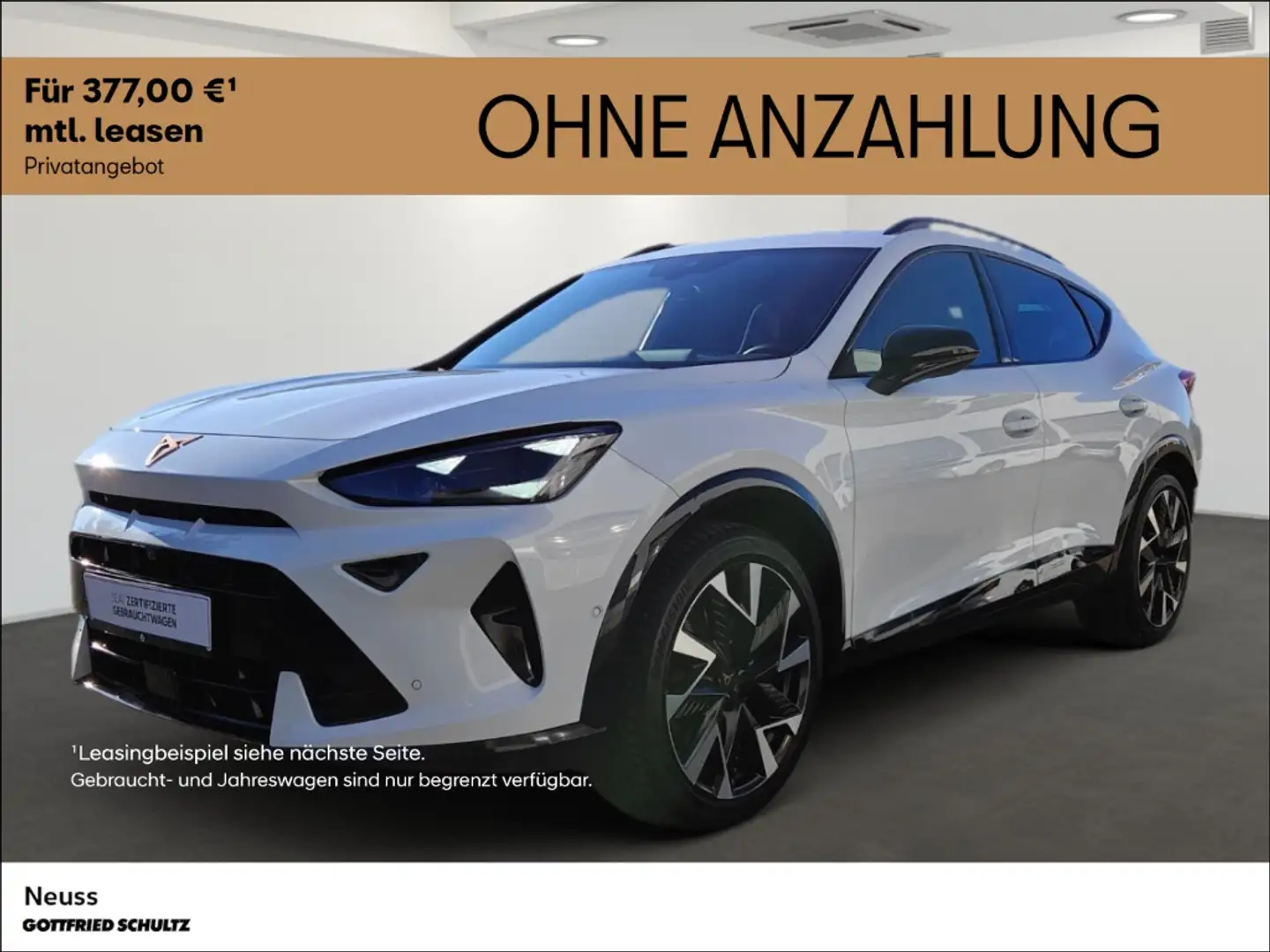 CUPRA Formentor VZ AHK EINPARKHILFE SITZHEIZUNG PANORAMA Weiß - 1