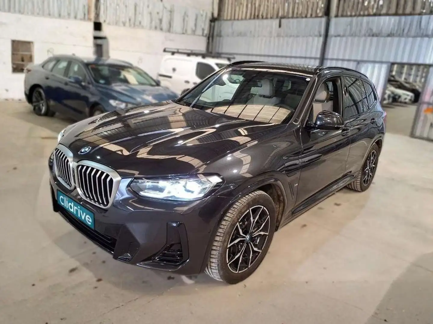 BMW X3 xDrive30e xLine Gris - 2