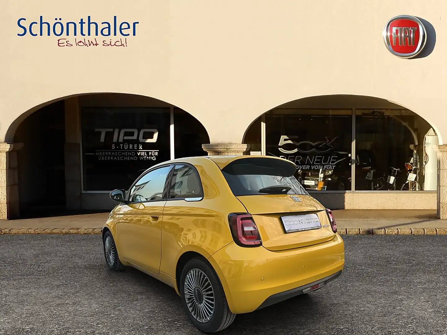 Fiat 500 Hatchback Hybrid Torino Gelb - 2