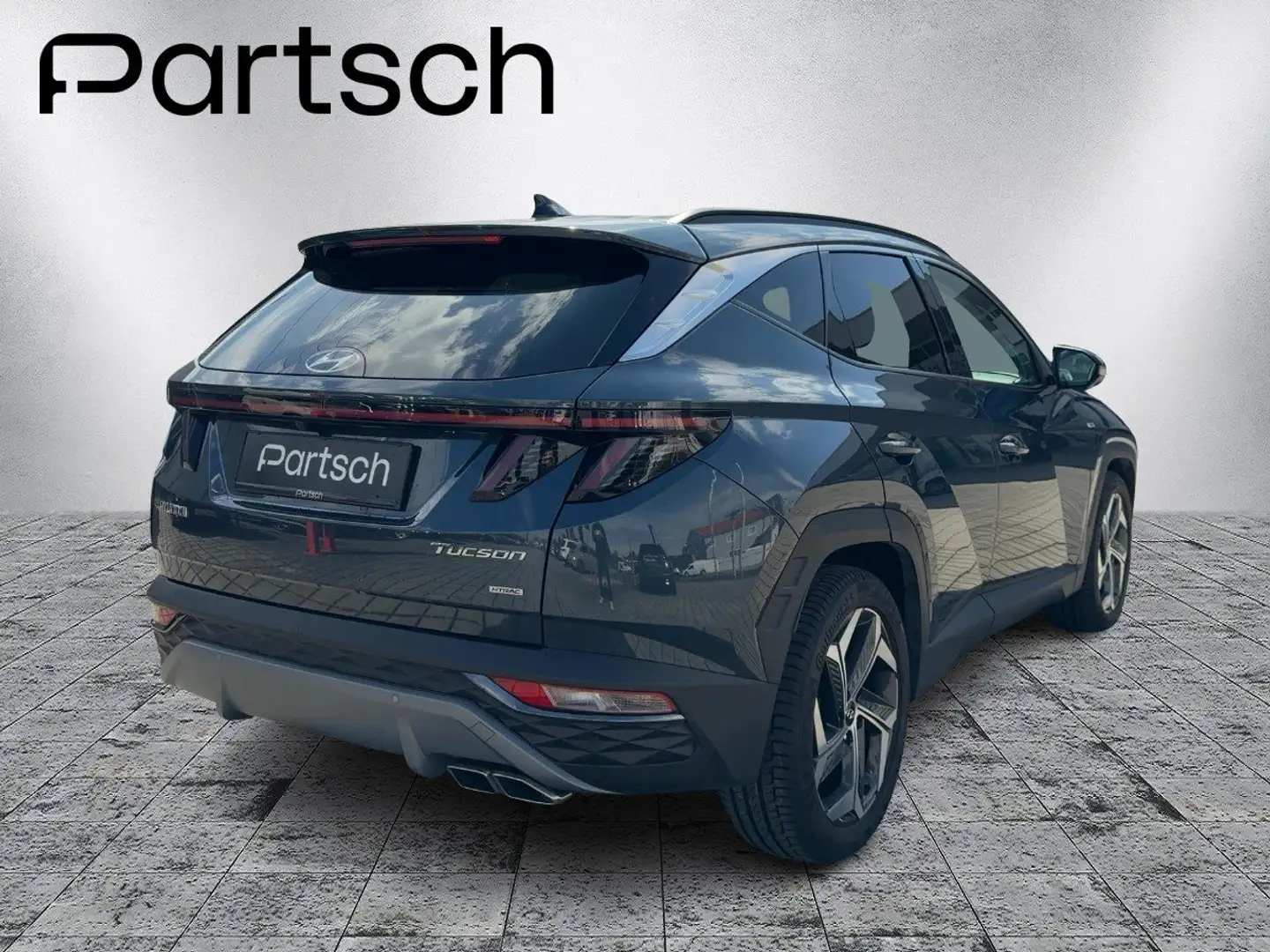 Hyundai TUCSON 1.6 CRDI 4WD Prestige Line AUT Leder Blau - 2