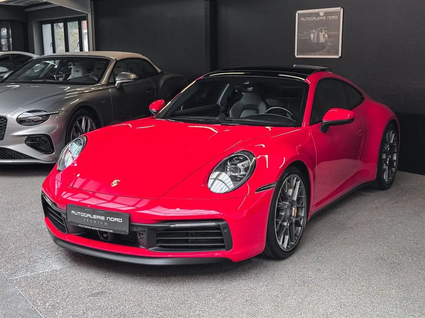 Porsche 992 911 Carrera S 992 Burmester+Lift+Nachtsicht+PCCB+C Rot - 2