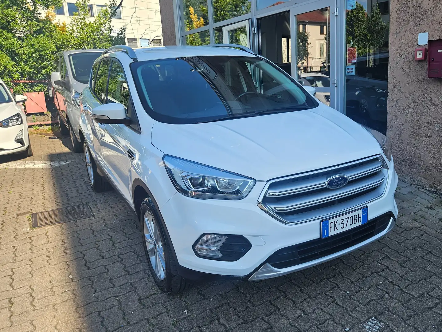 Ford Kuga 1.5 ecoboost Titanium 120 CV NAVY-CAMERA-ANDROID Blanc - 1