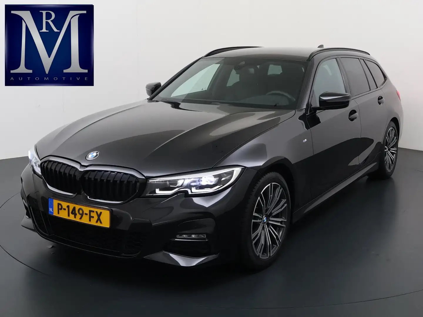 BMW 318 3-serie Touring 318i High Executive Edition VAN € Schwarz - 1