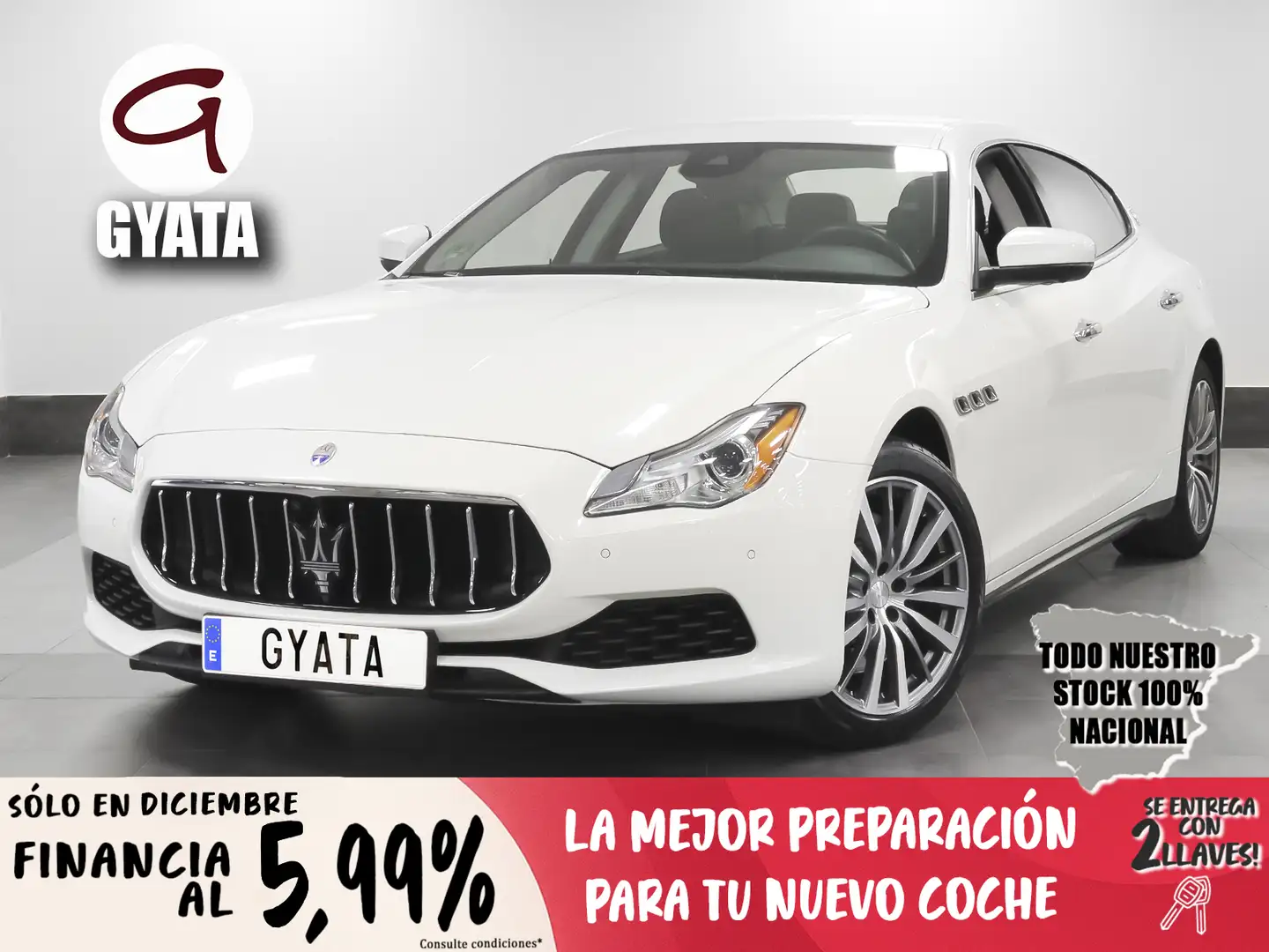 Maserati Quattroporte S Aut. Blanco - 1