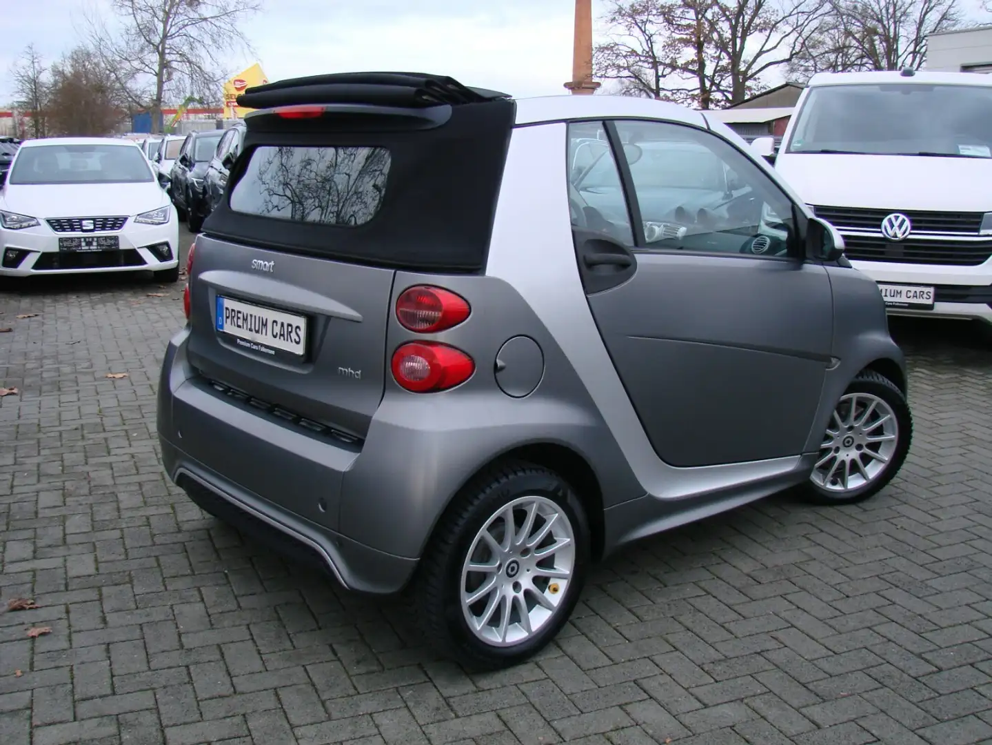smart forTwo Cabrio mhd Navi Leder Sitzheizung Gris - 2