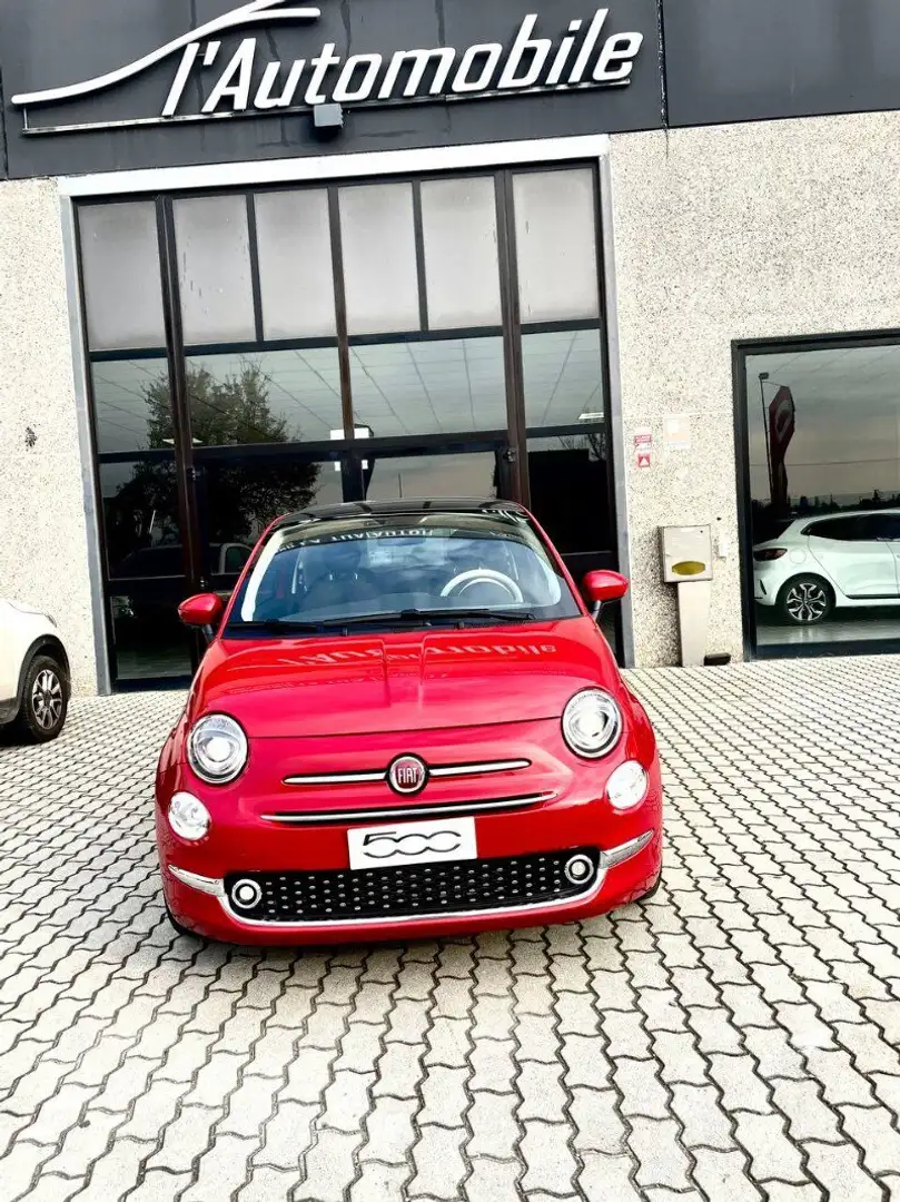Fiat 500 500 1.0 Hybrid Dolcevita Rood - 1