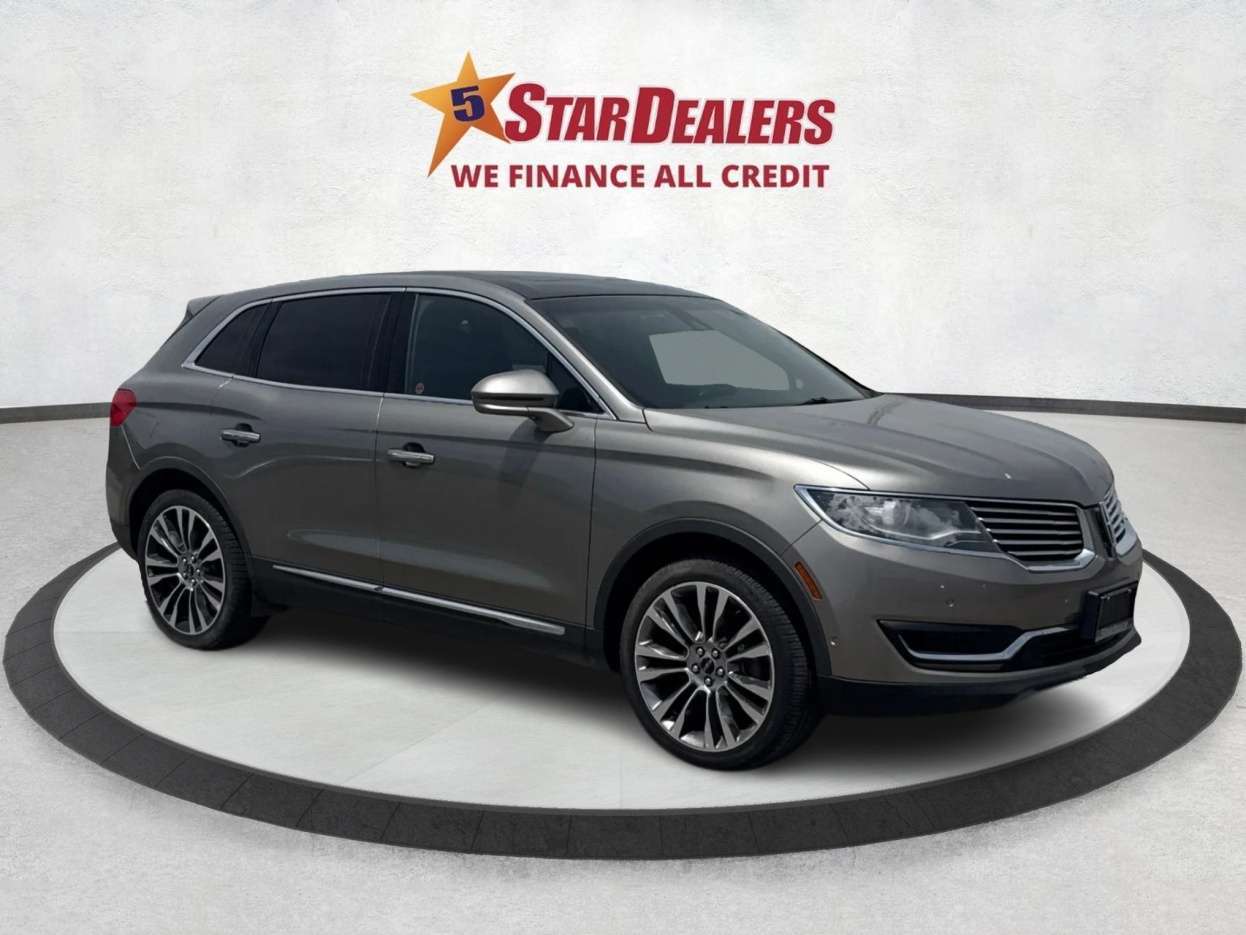 Gray 2016 Lincoln MKX SUV / Crossover All-Wheel Drive 6-Speed Automatic