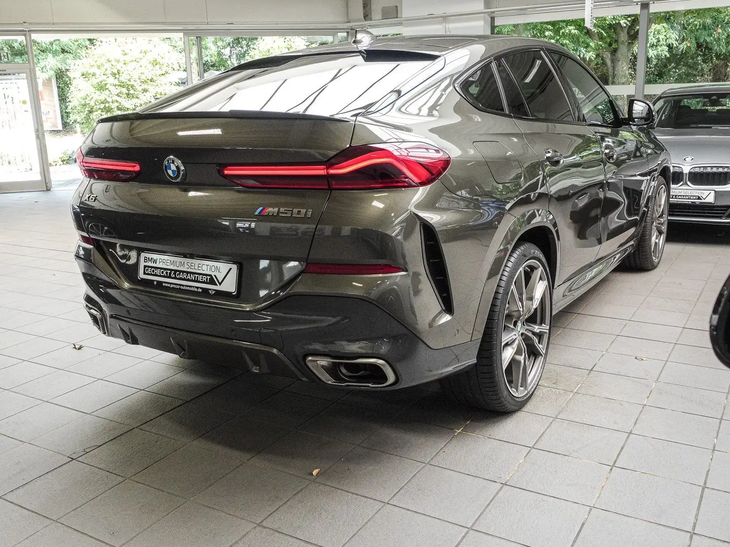 BMW X6 M50i KOMF INTEGRAL 4 ZONEN H&K SOUND HUD MASSAGE P Gris - 2