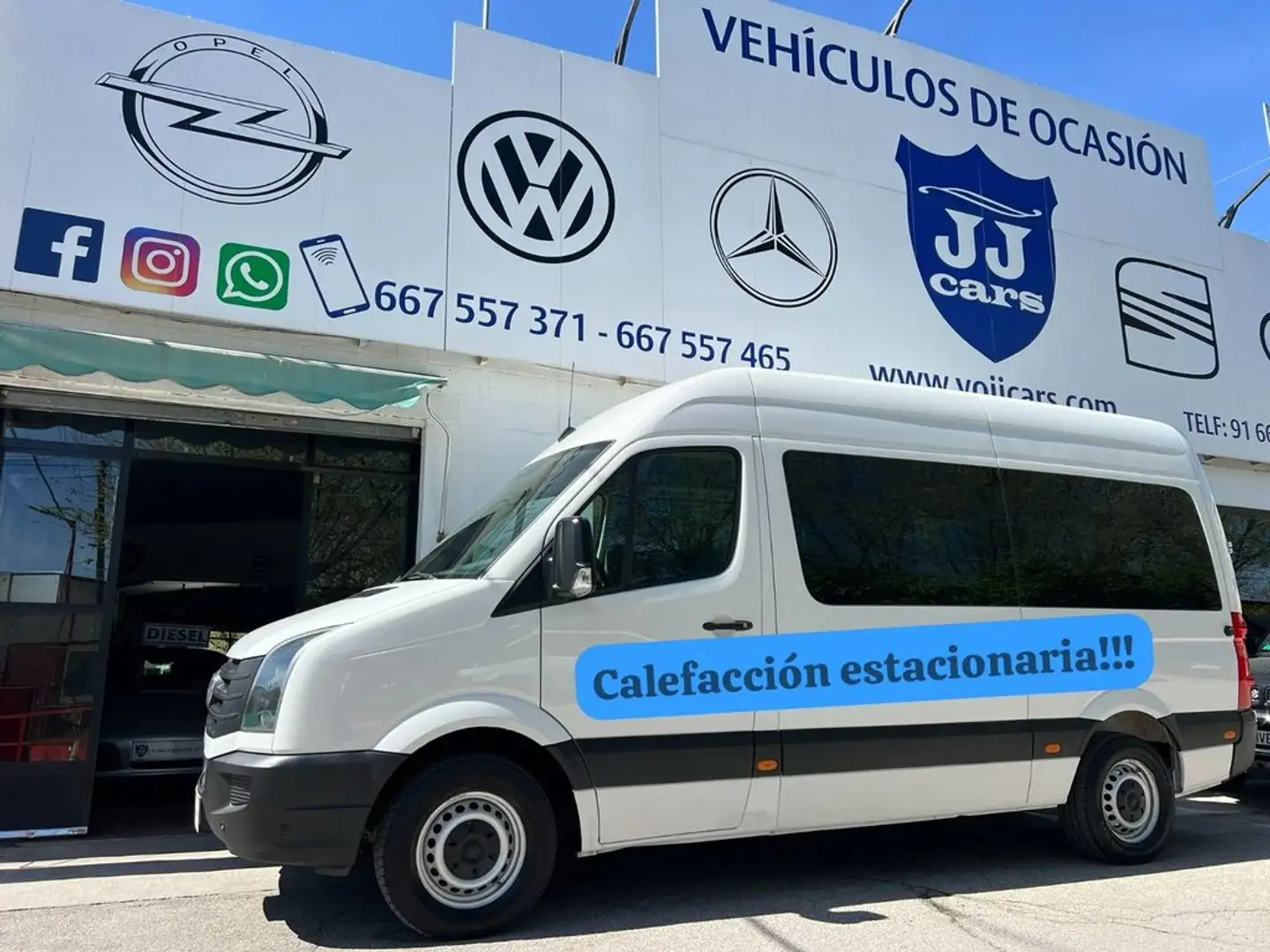 Volkswagen Crafter PRO Kombi 2.0TDI 109cv BMT 35 Medio Blanco - 1