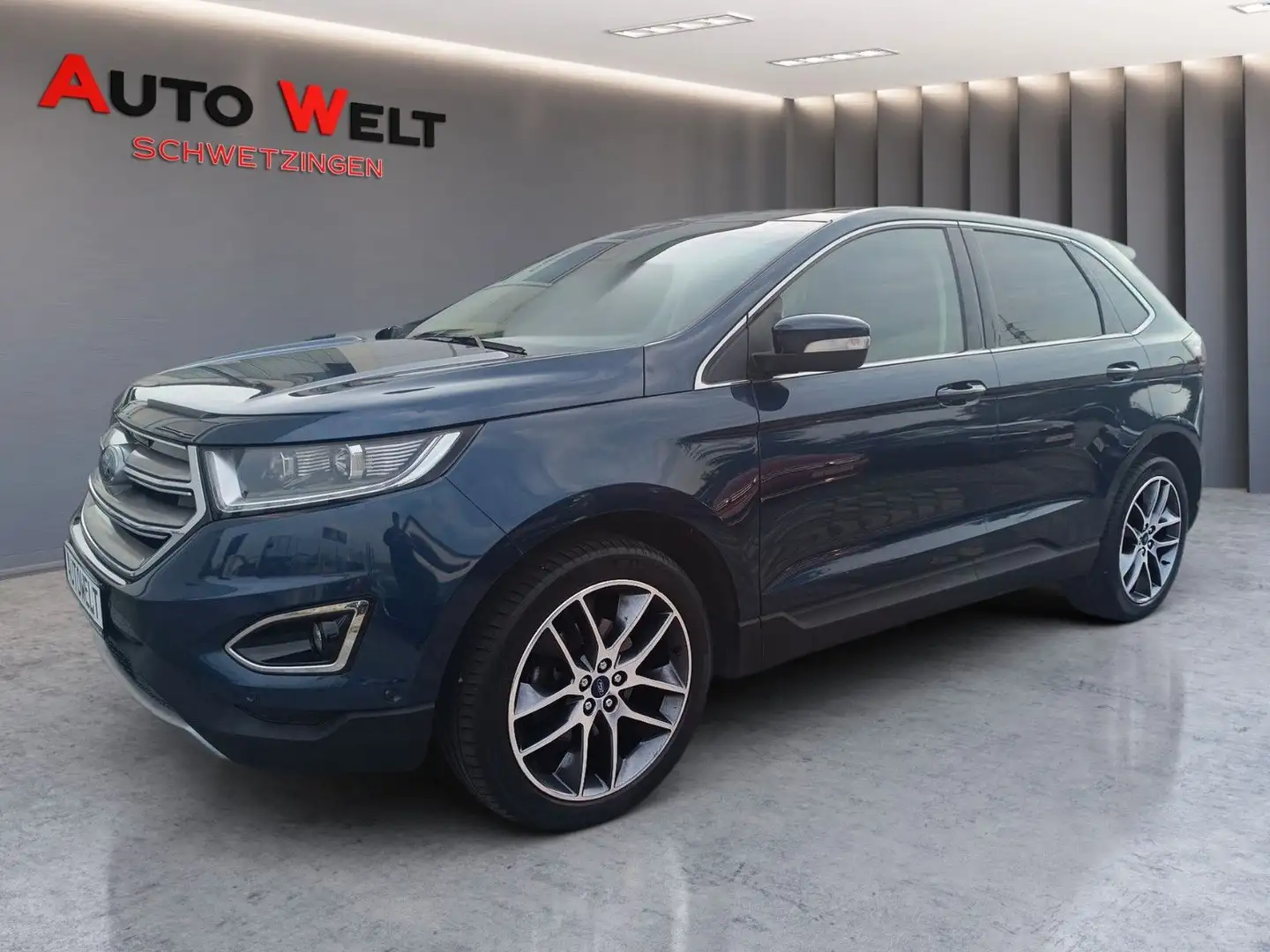 Ford Edge Titanium 4x4 1.Hand/Pano/Kamera/8-fach Blau - 2