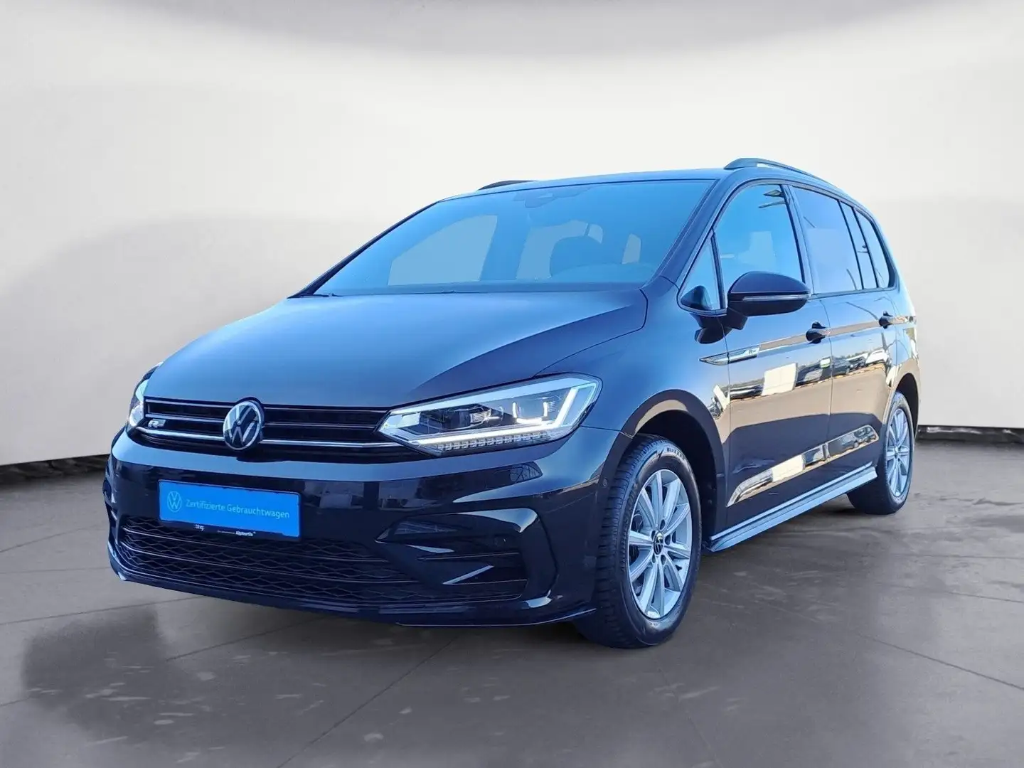 Volkswagen Touran 2.0 TDI DSG Highline R-Line AHK Pano Dyna Schwarz - 2