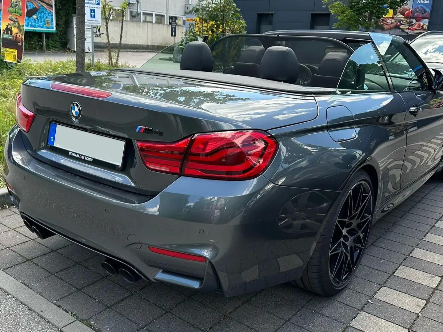 BMW M4 Cabrio Competition, M-Drivers, H&K, HUD + Garantie Grau - 2