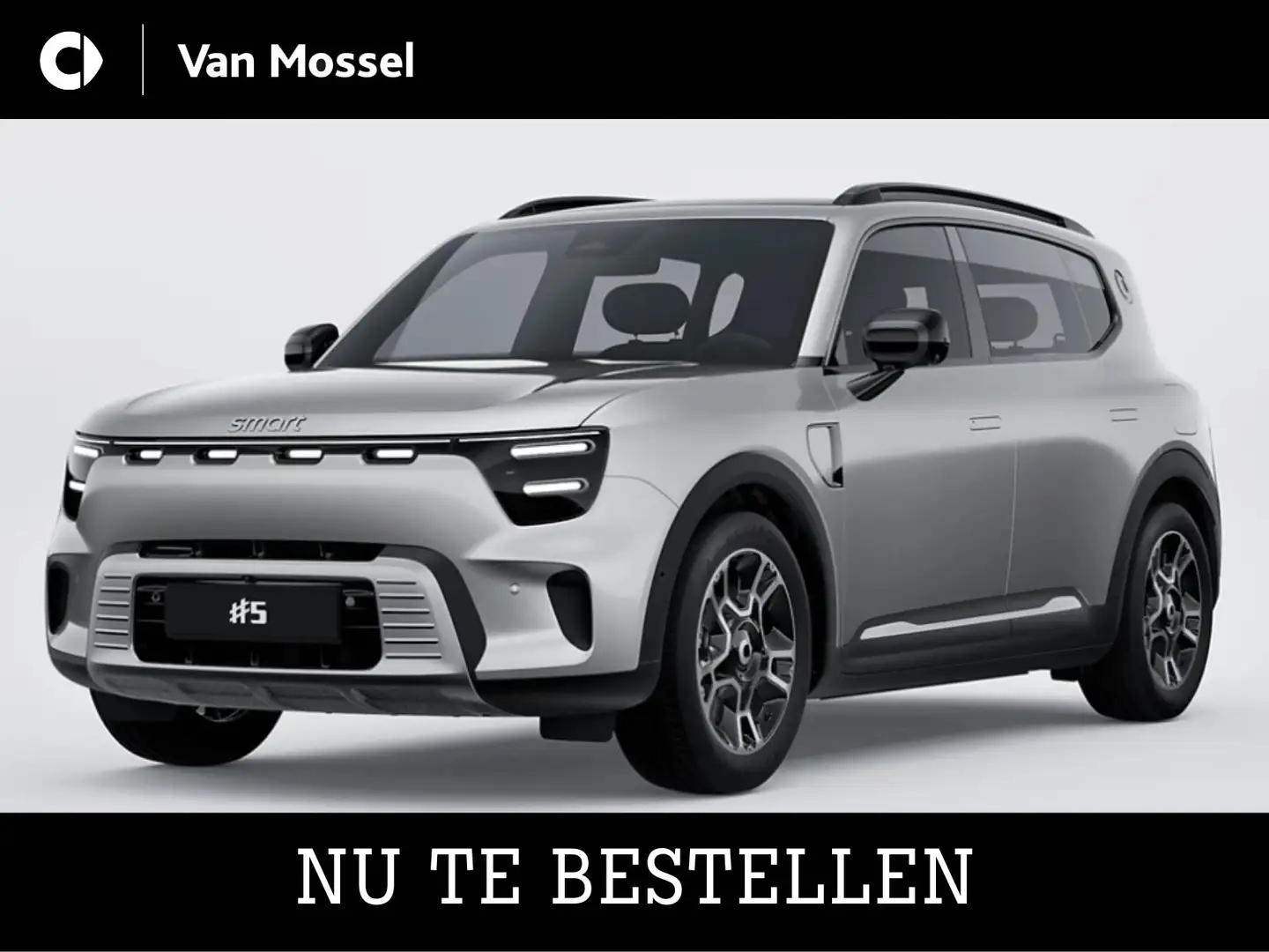 smart #5 Pro / Stoelverwarming / Achteruitrijcamera / Glasd Zilver - 1