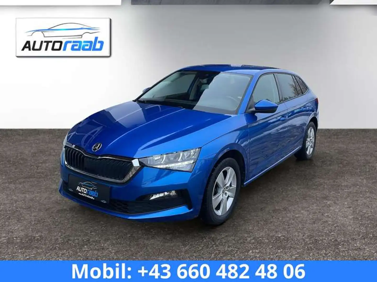 Skoda Scala Ambition 1,0 TSI **APP**SITZHZ**NAVI** Blau - 1