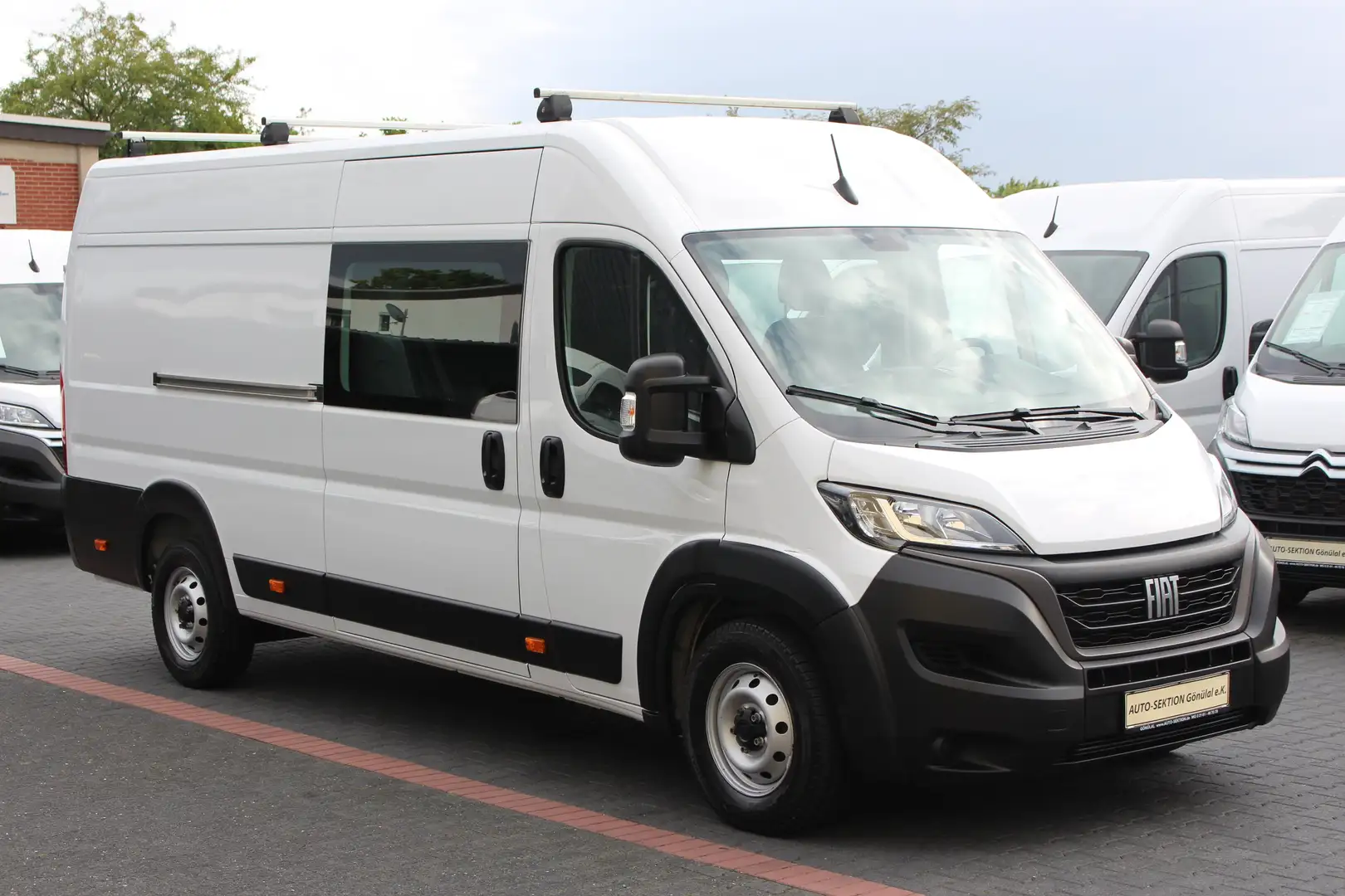 Fiat Ducato 35 L5H2 140 Snoeks *6-Sitz*Klima*Kam*AHK Weiß - 1