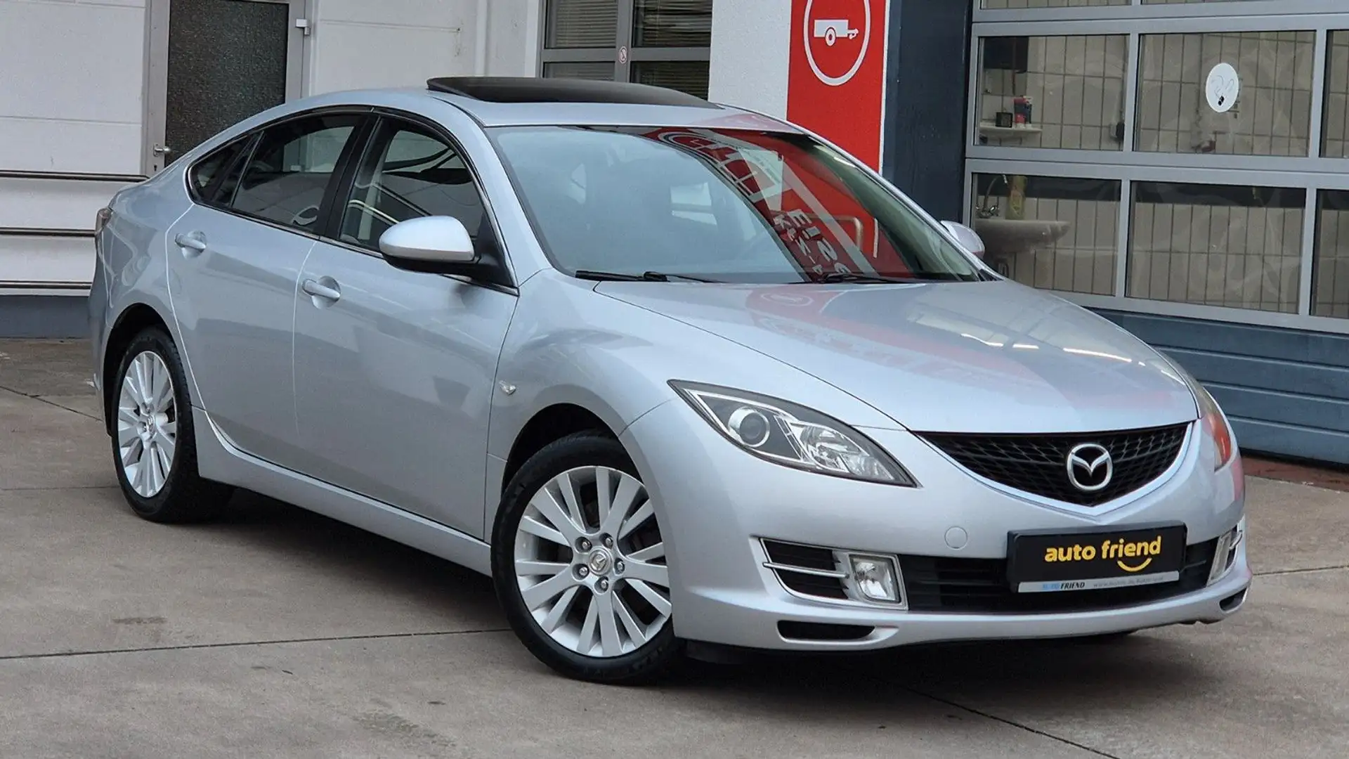 Mazda 6 2.0 Exclusive Sport XENON/PDC/SHZ/GSD/TEMPO Silber - 1