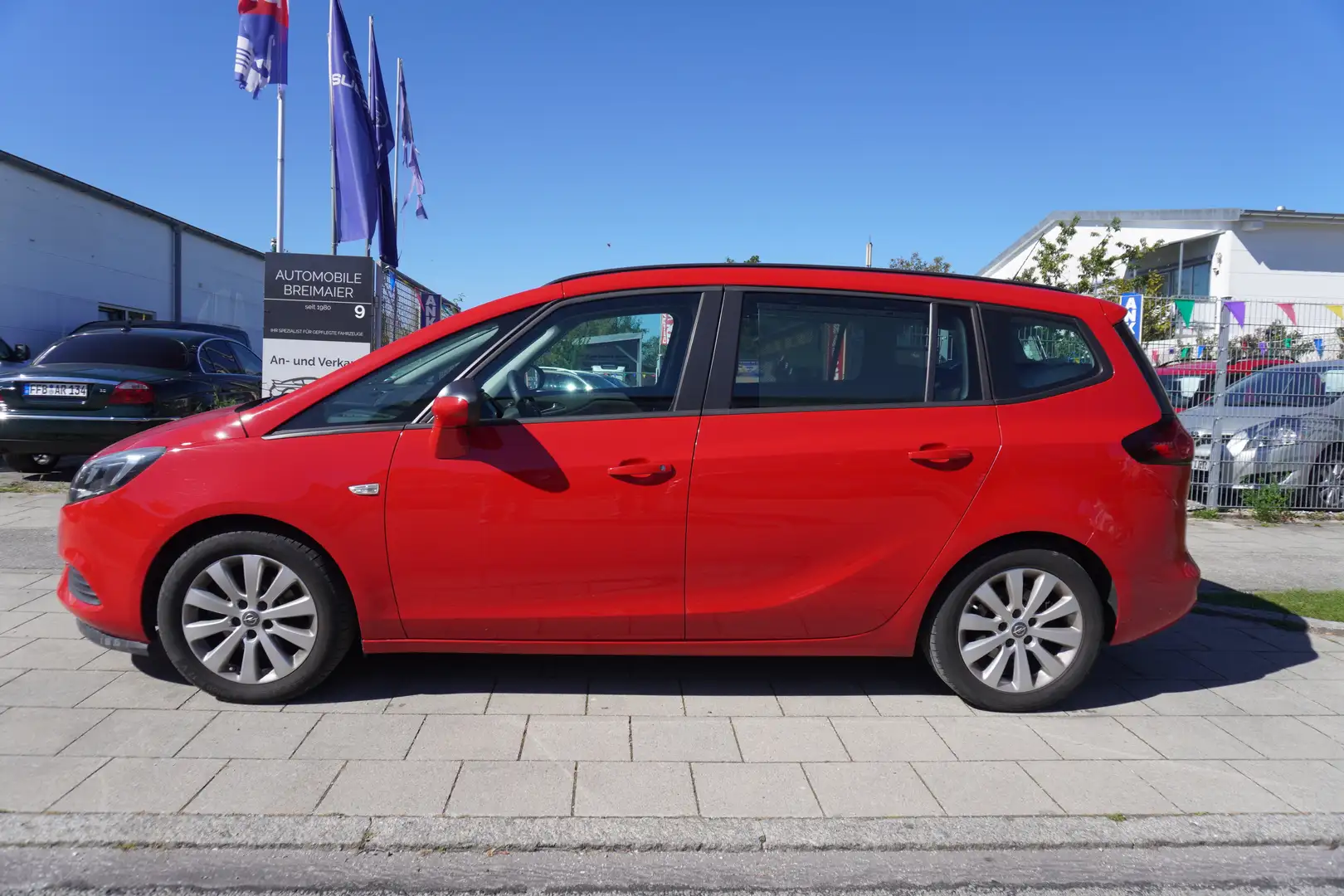 Opel Zafira EDITON*TÜV NEU*PDC VO+HI*LM 17´*7 SITZER Rouge - 2