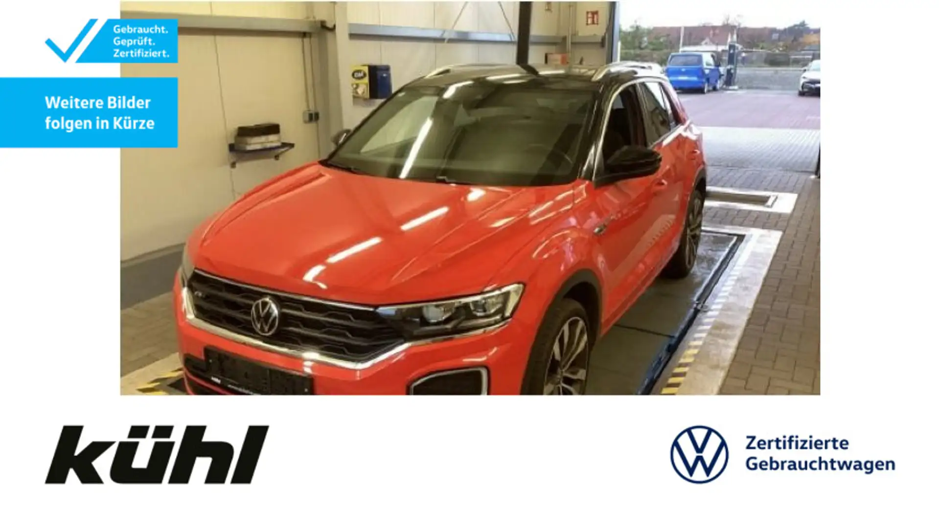 Volkswagen T-Roc 1.5 TSI DSG Sport LED/ACC/Kamera/Navi/AHK Rot - 1