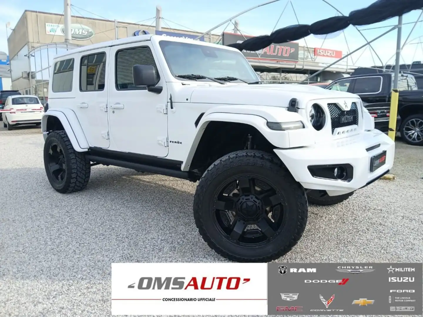 Militem Ferox Rubicon 3.6 V6 AT8 4 porte Weiß - 1