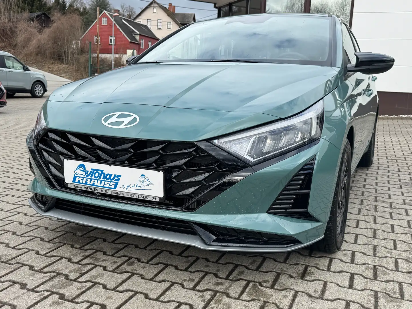 Hyundai i20 1.0 T-GDI Blackline Verde - 1