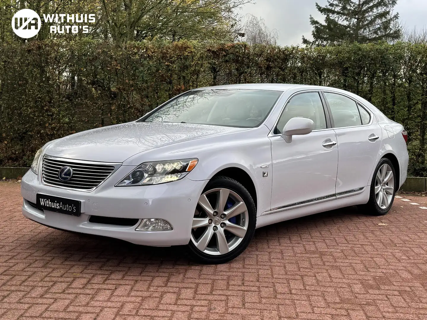 Lexus LS 600 600h YOUNGTIMER NIEUWE HYBRIDE ACCU twv 4.200 EURO Weiß - 1