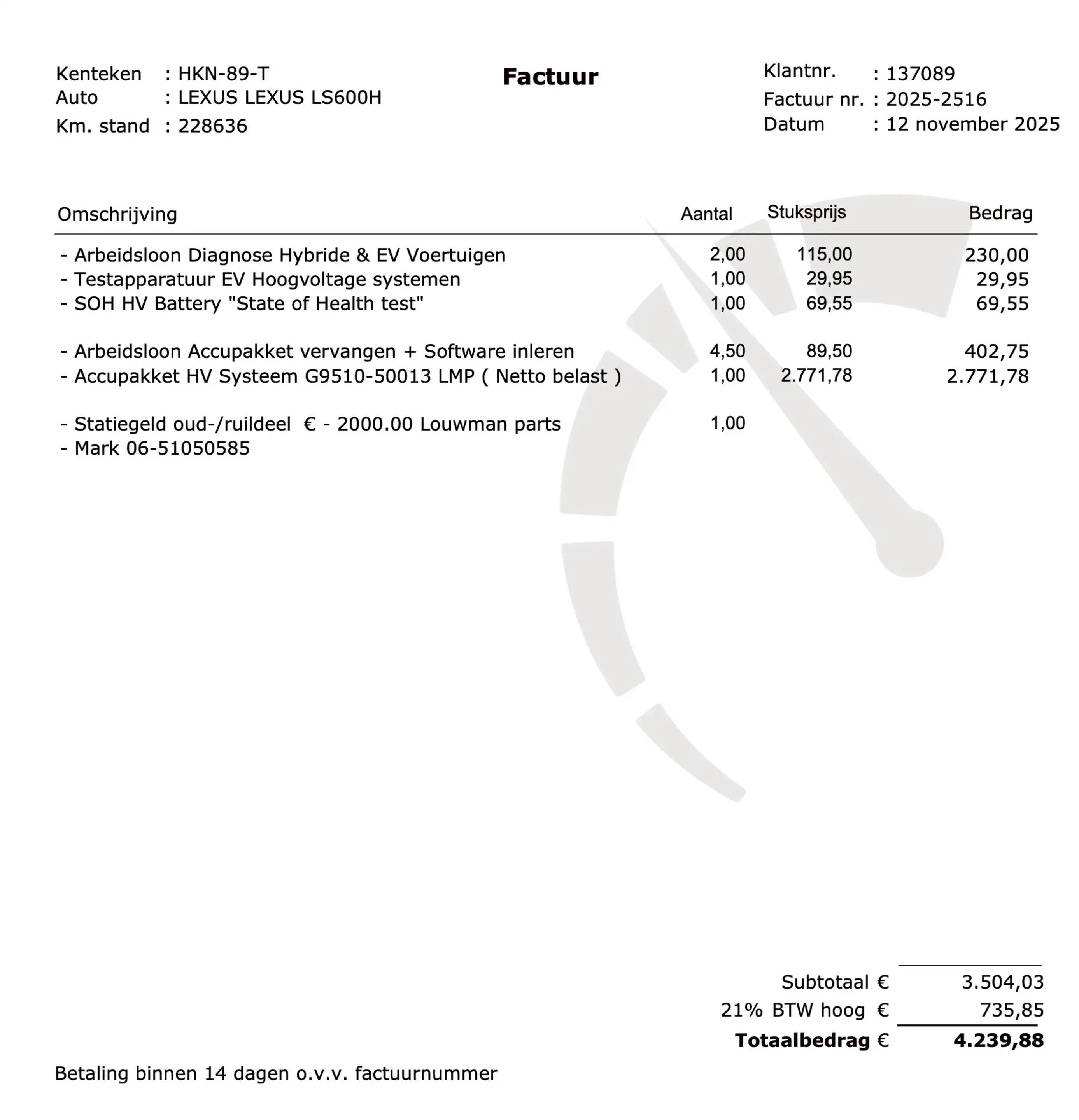 Lexus LS 600 600h YOUNGTIMER NIEUWE HYBRIDE ACCU twv 4.200 EURO — photo 2