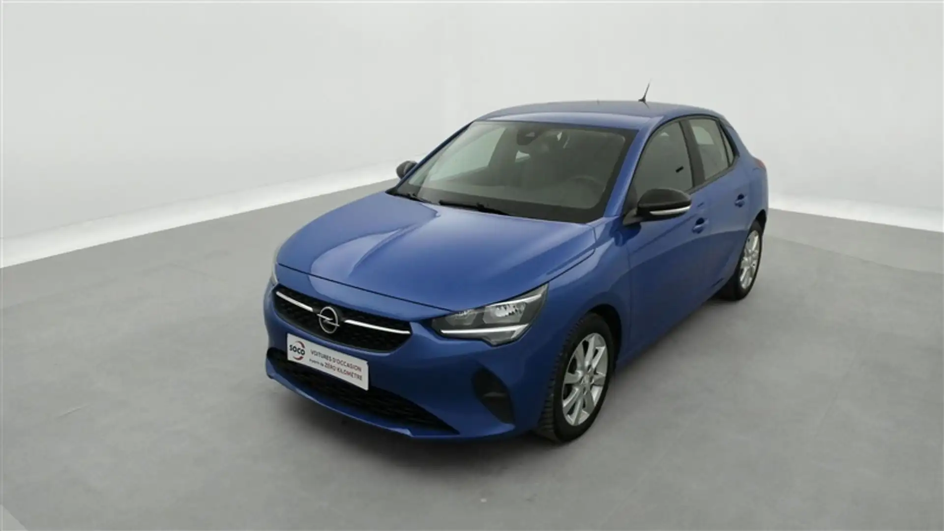 Opel Corsa 1.2 Turbo Edition NAVI/JA16/PDC Bleu - 1