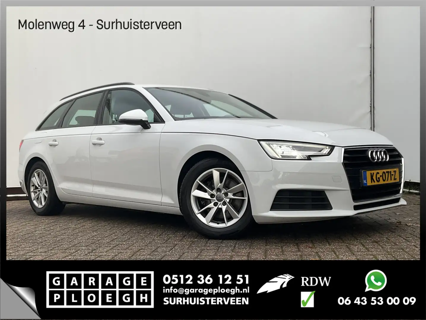 Audi A4 Avant 2.0 TDI 150pk ultra Sport Pro Line AudioNavi Wit - 1