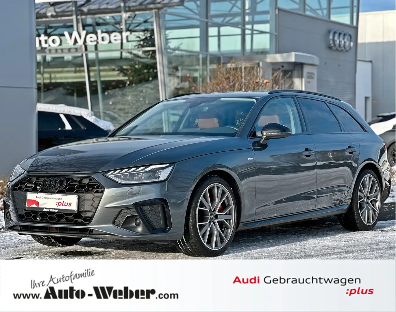 Audi A4 Avant 40TDI qu S LINE comp. PANO STANDHZ. B&O Grau - 1