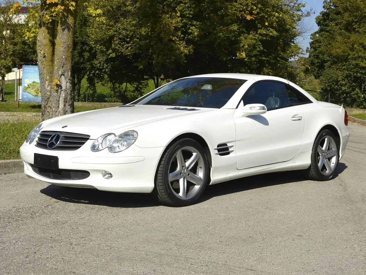 Mercedes-Benz SL 500 SL 500 V8 "UNIQIE" 7 MARCE!! A.S.I. Bianco - 2