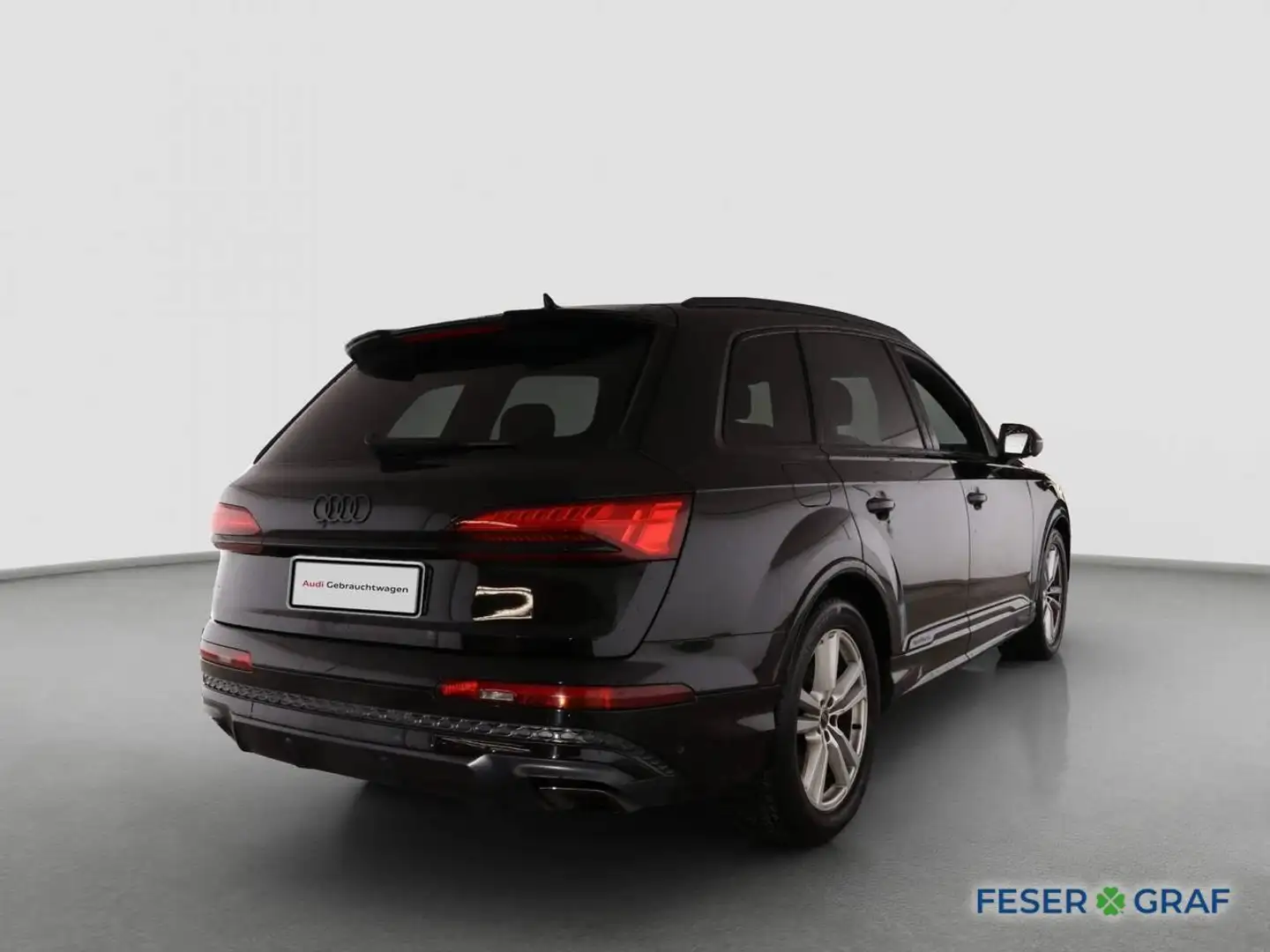 Audi Q7 45 TDI S line /Matrix/adAir/ACC/HuD/AHK/Kameras Schwarz - 2