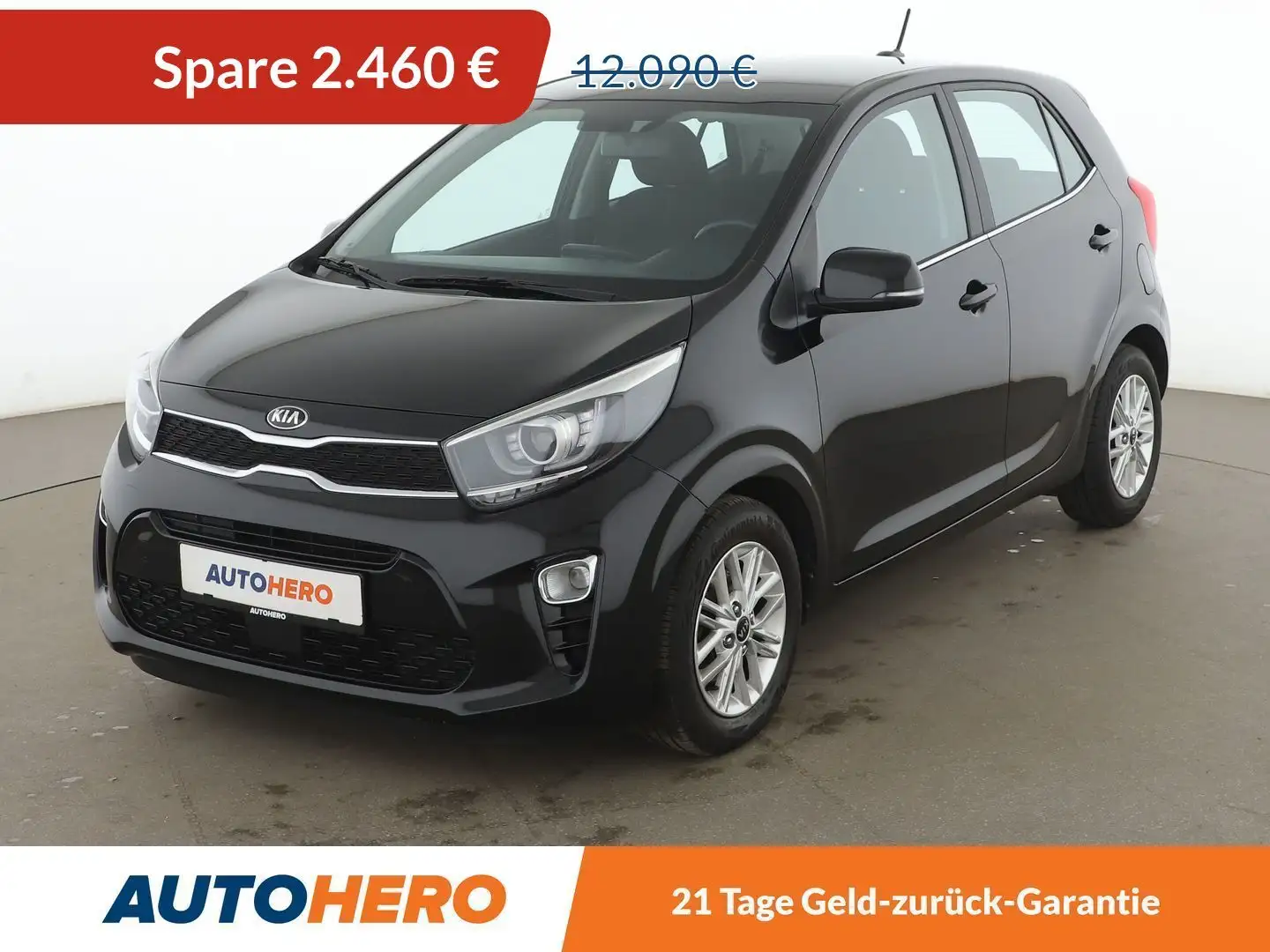 Kia Picanto 1.2 Silber *KLIMA*GARANTIE* Schwarz - 1