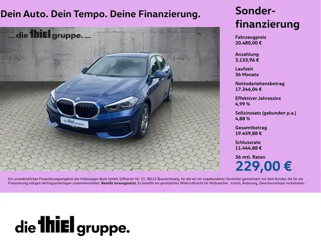 BMW 118 i Advantage LED/Klimaauto/PDC/Sitzhzg
