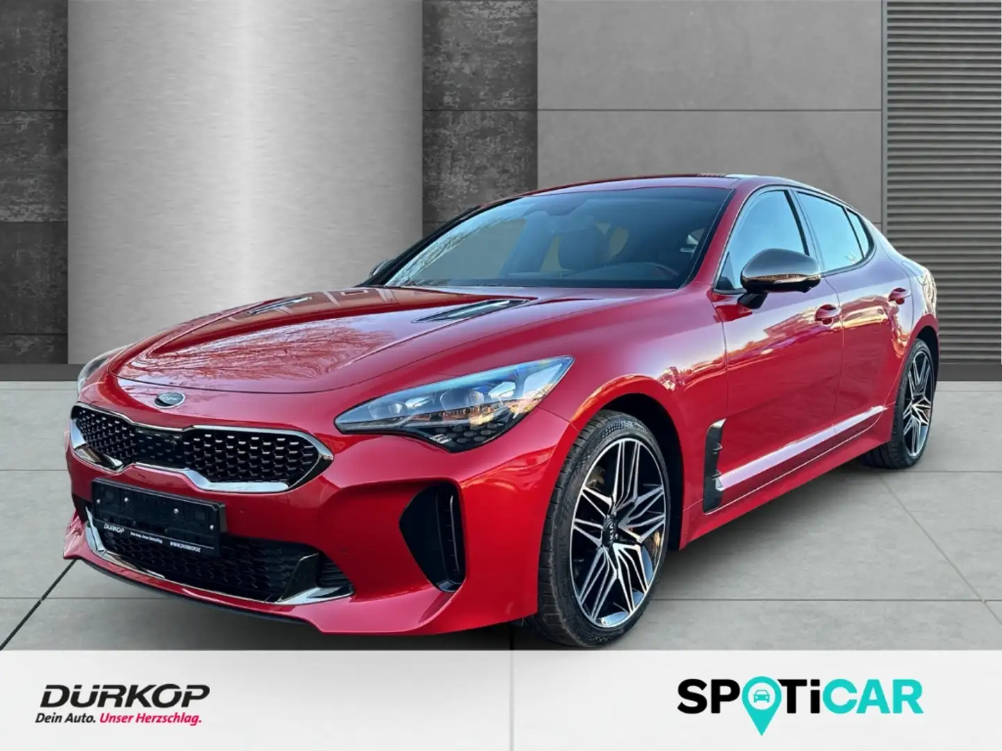Kia Stinger GT Allrad 3.3 V6 AT8 Navi Leder Brembo HarmanKardo Rot - 1