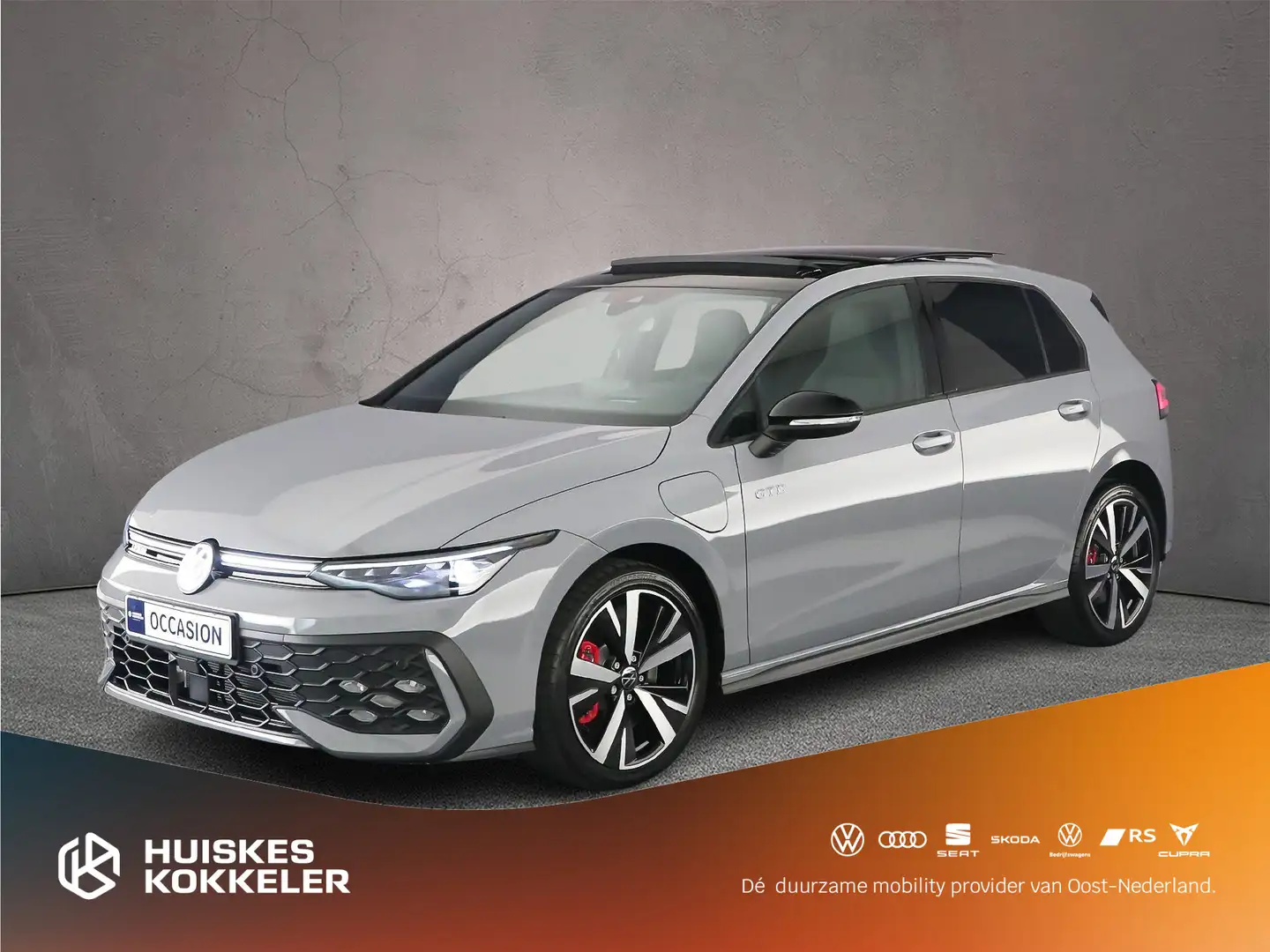 Volkswagen Golf GTE 1.5 TSI eHybrid 272pk DSG Automaat Panoramadak, Bl Gris - 1
