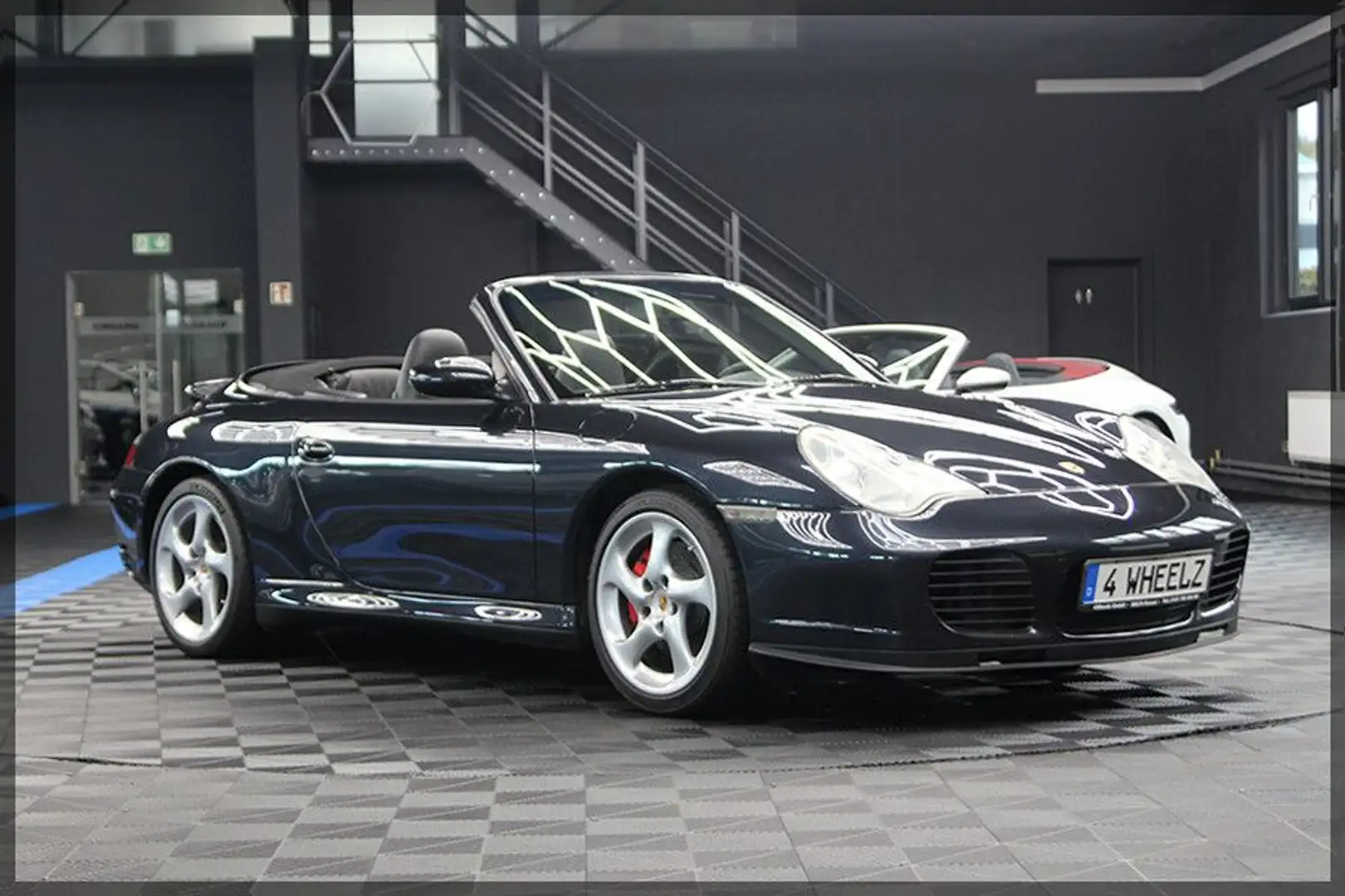 Porsche 996 Carrera 4S Cabriolet SITZHEIZUNG / NAVI Bleu - 1