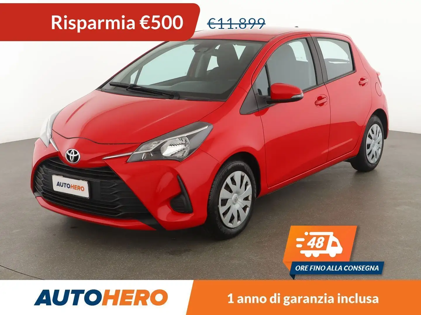 Toyota Yaris 1.4 D-4D Cool Roşu - 1