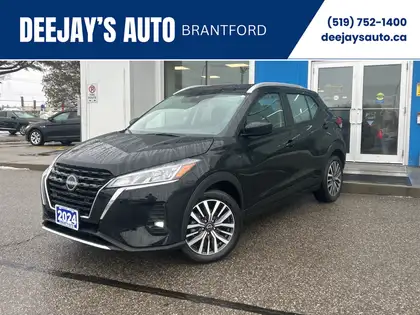Black 2024 Nissan Kicks SUV / Crossover Front-Wheel Drive Automatic