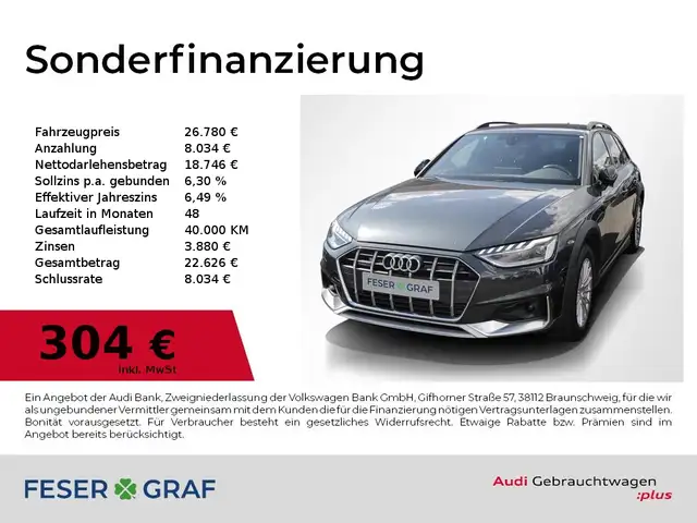 2023 Audi A4 in Grey for sale