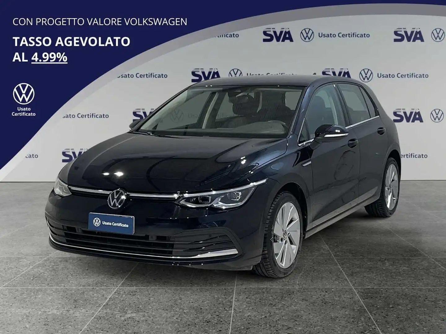 Volkswagen Golf 1.5eTSI 130CV DSG Style (MHEV) - IVA ESPOSTA - Nero - 1