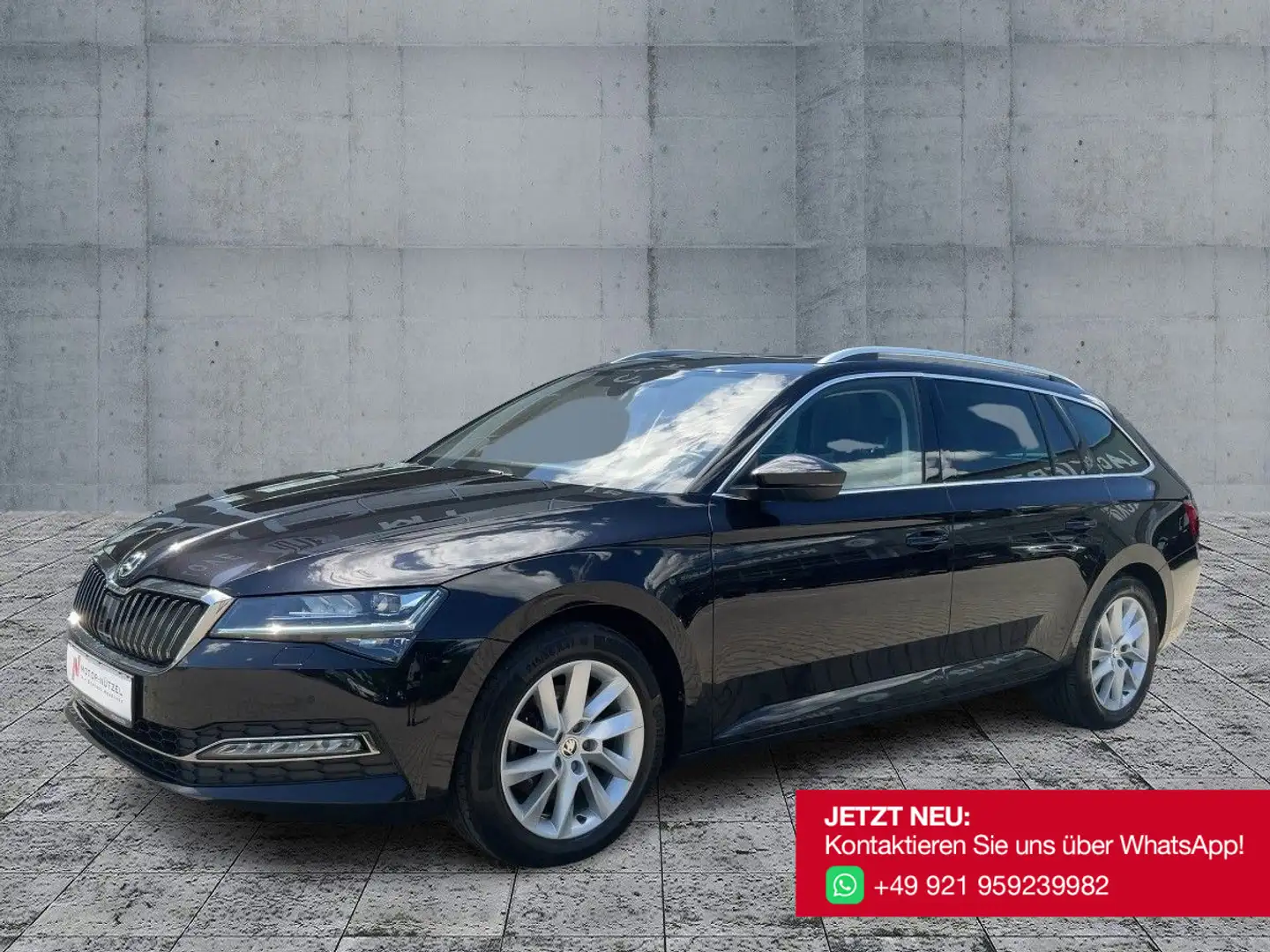 Skoda Superb Combi 2.0 TDI DSG 4x4 STYLE MATRIX+NAVI Schwarz - 2