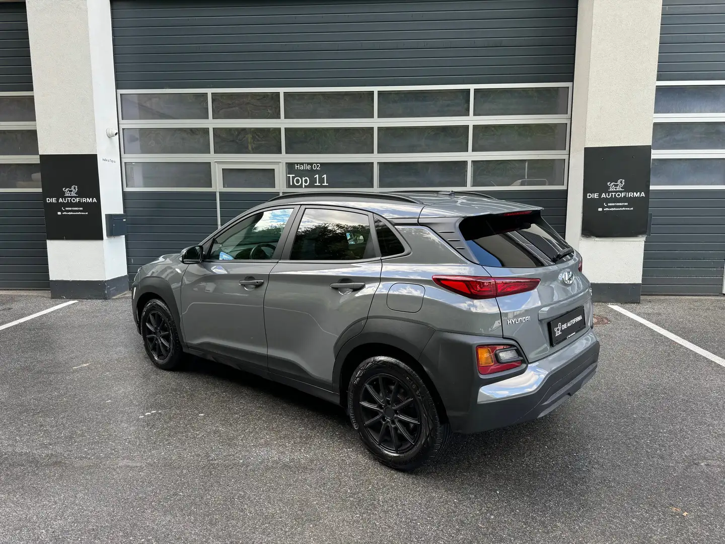 Hyundai KONA **4WD **ALLRAD**8 FACH BEREIFT**SERVICEGEPFELGT** Grau - 2