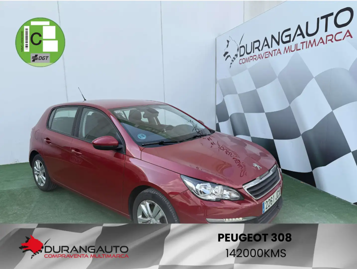 Peugeot 308 1.2 PureTech S&S Active 130 Rojo - 1