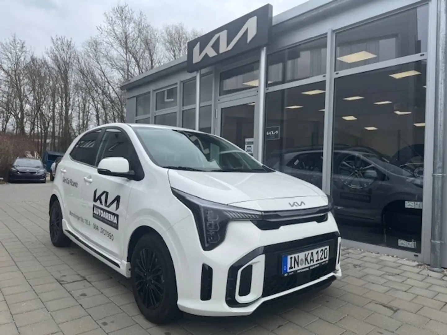 Kia Picanto 1.2 GT-Line +NAVI+Rückfahrkamera+ Weiß - 2