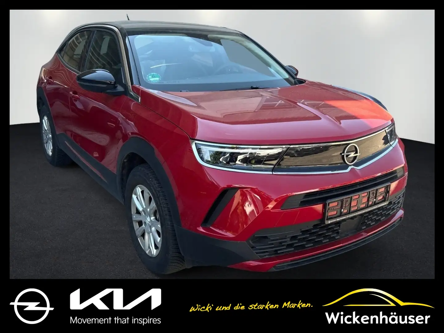 Opel Mokka e- Edition FLA SpurH LM KAM LED KlimaA PDC Rouge - 1