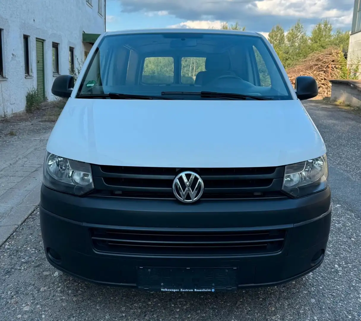 Volkswagen T5 Transporter Kasten-Kombi lang Weiß - 2