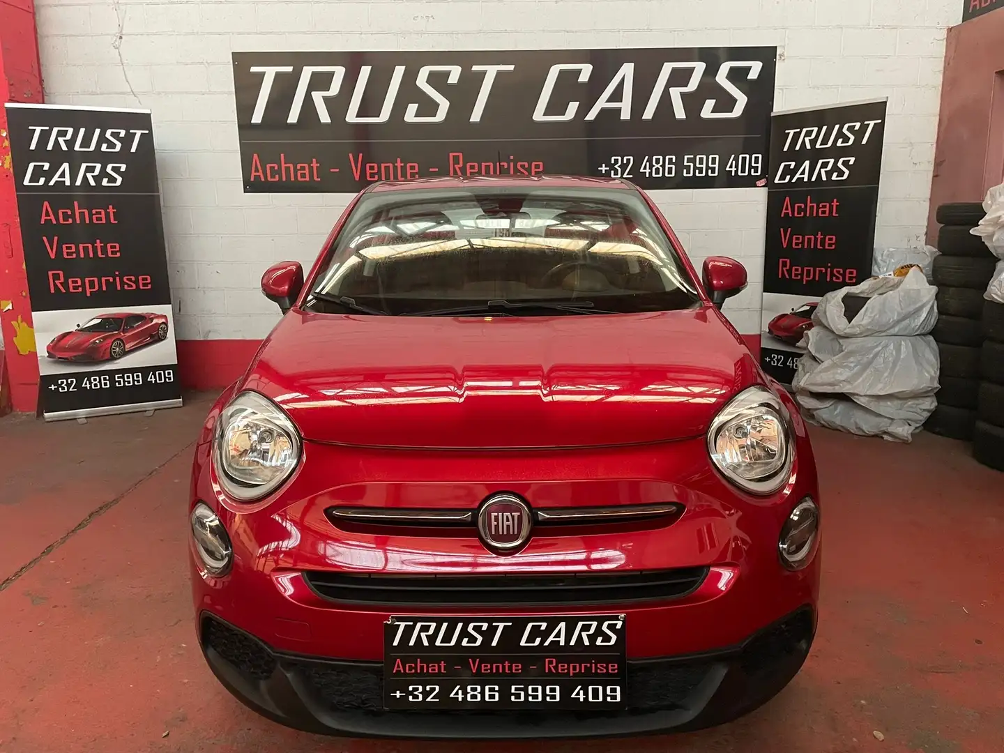 Fiat 500X 500X 1.0 FireFly 12 MOIS DE GARANTIE Rouge - 1