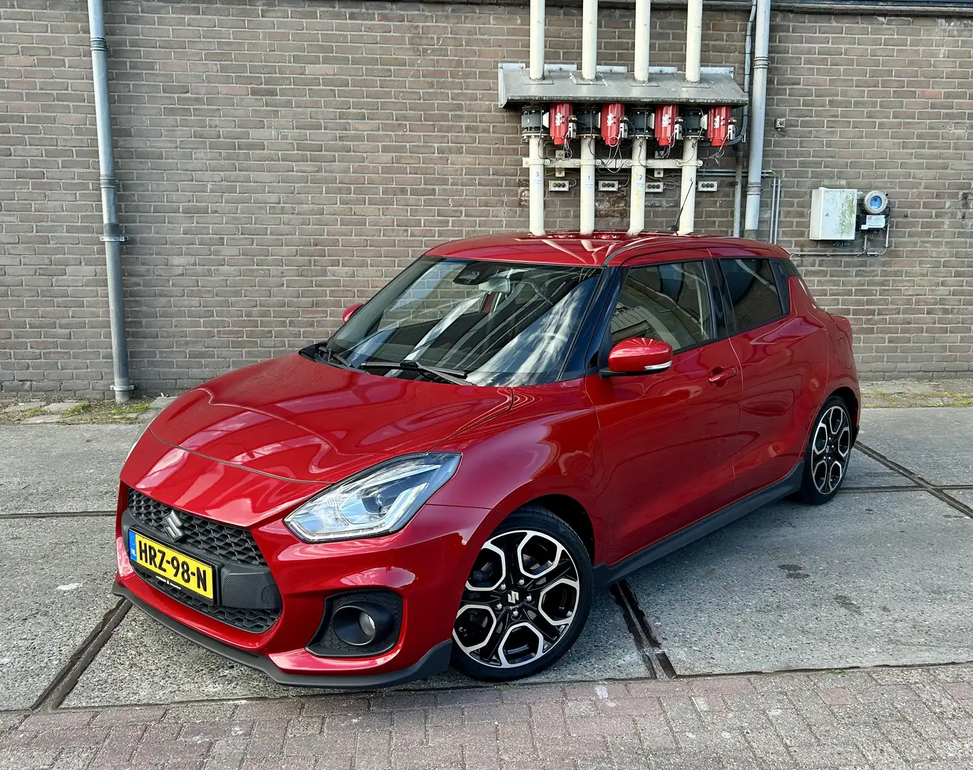 Suzuki Swift 1.4 Sport Inoxcar uitlaat! Nieuwe apk! Rood - 2