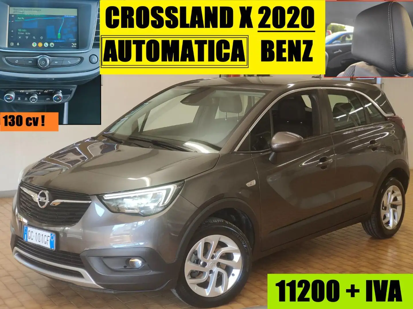 Opel Crossland X AUTOMATICA BENZINA SOLO 26413 KM ! Wit - 1